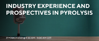 Header Webinar Industry experience and prospectives in pyrolysis